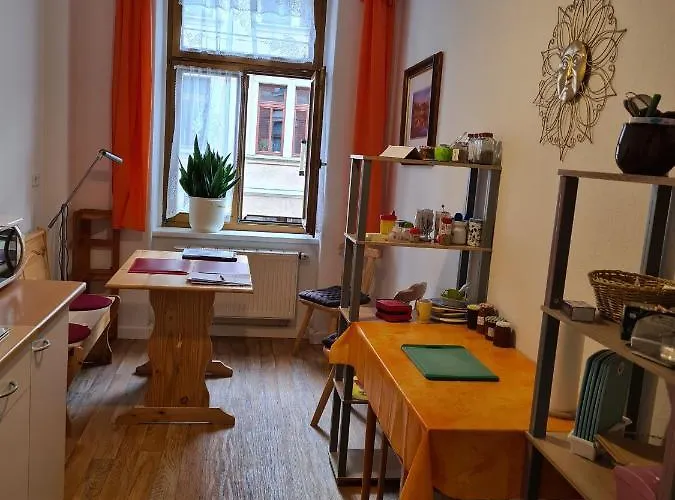 Fewo-regenbogen-dresden 아파트 *